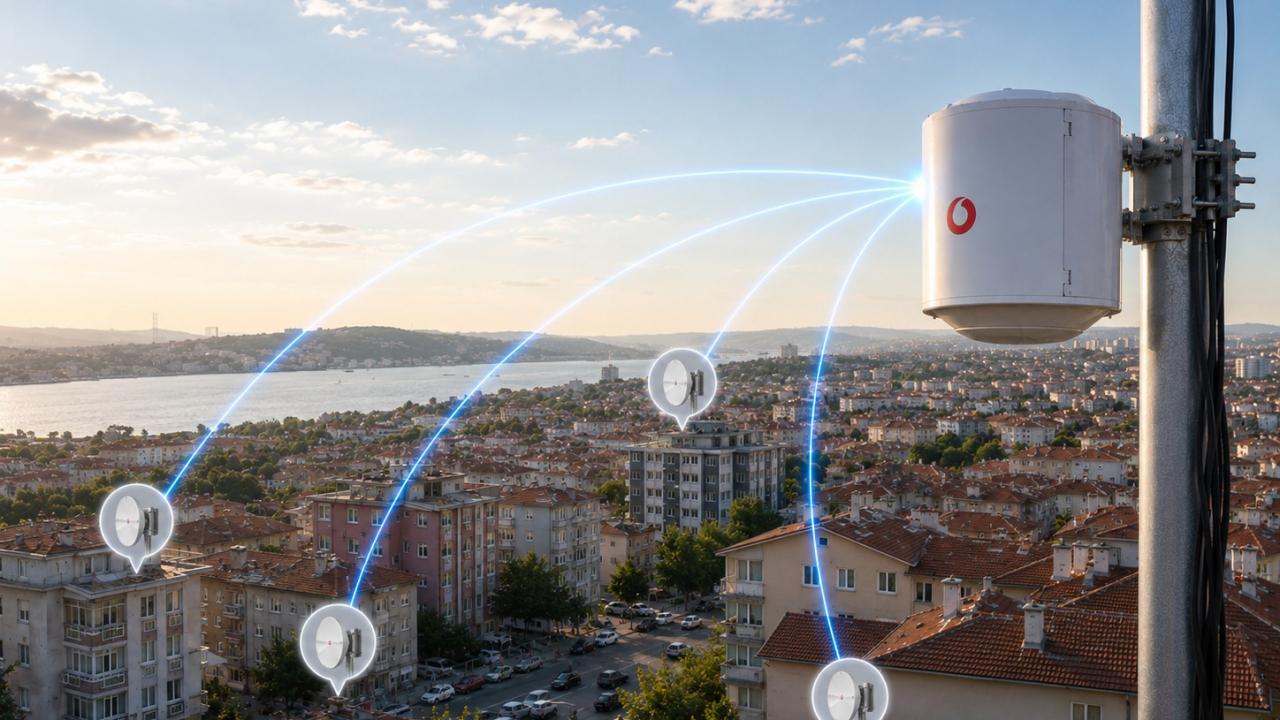 Artan veri ve bağlantı ihtiyacına Vodafone’dan yeni anten teknolojisi