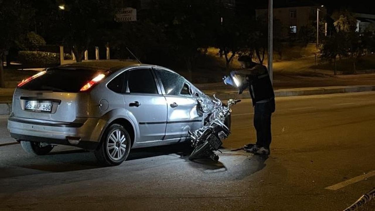 Karaman'da feci kaza: Motosiklet otomobile çarptı, 1 genç hayatını kaybetti