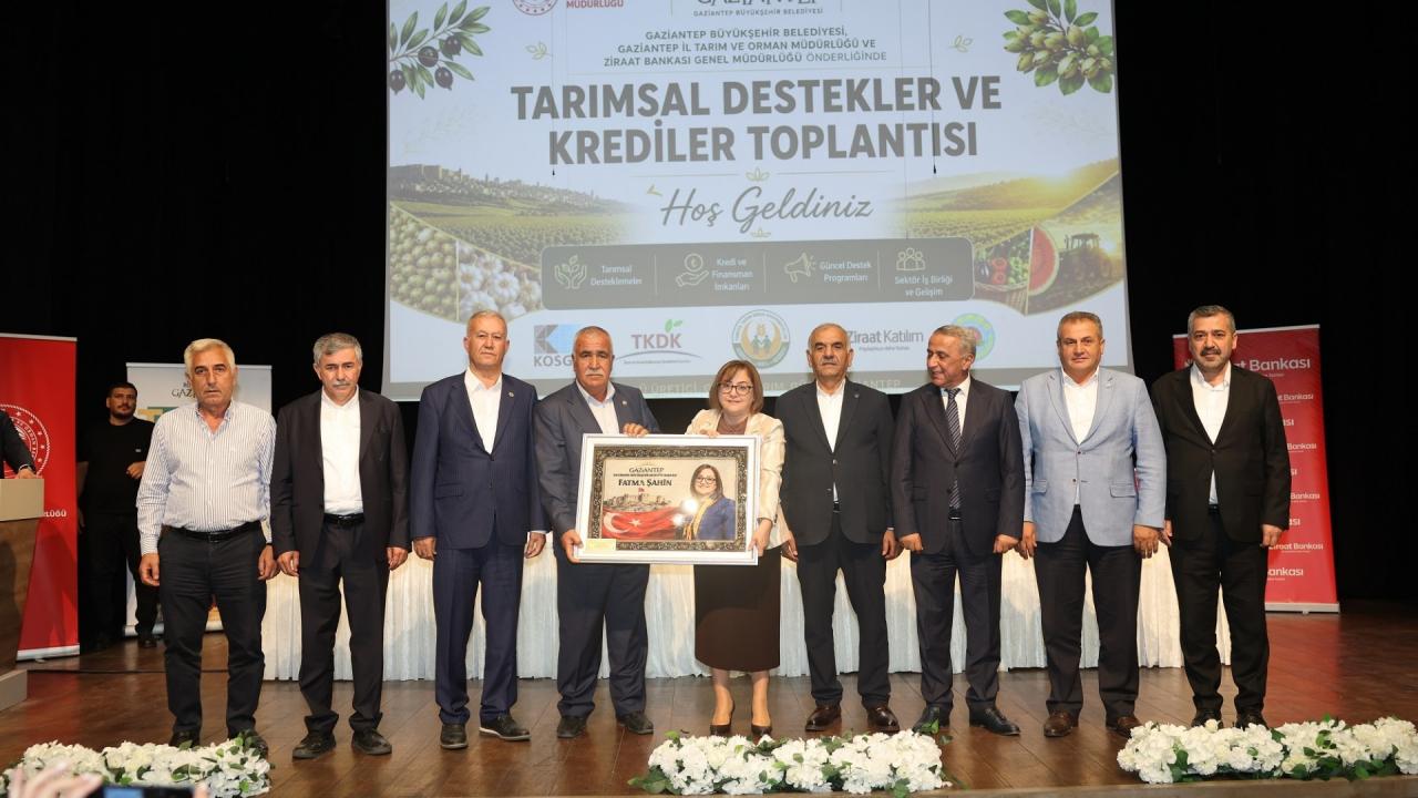 Gaziantep’te tarımsal destekler ve krediler toplantısı düzenlendi