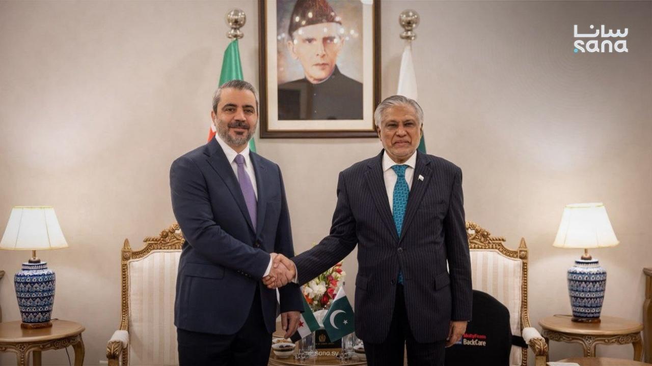 Suriye Dışişleri Bakanı Şeybani Pakistan'da mevkidaşıyla görüştü