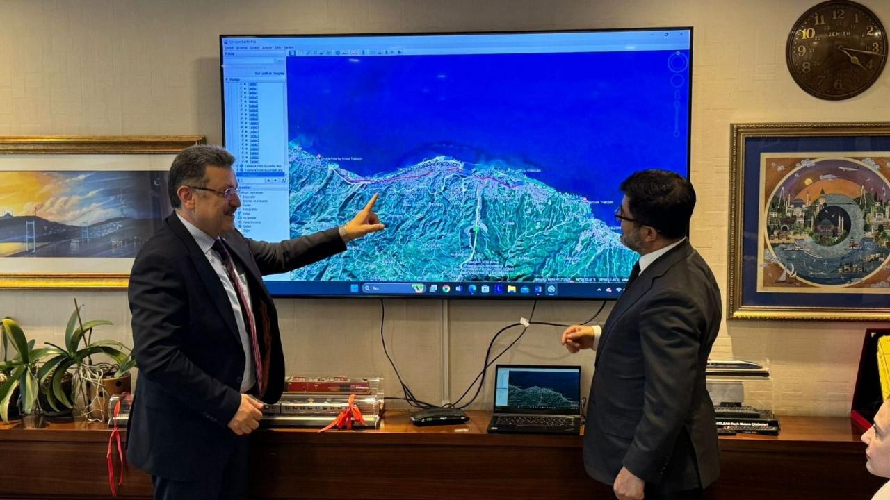 Trabzon Şehir İçi Raylı Ulaşım Sistemi Projesi'nde ilk kazma 1 Eylül'de vurulacak