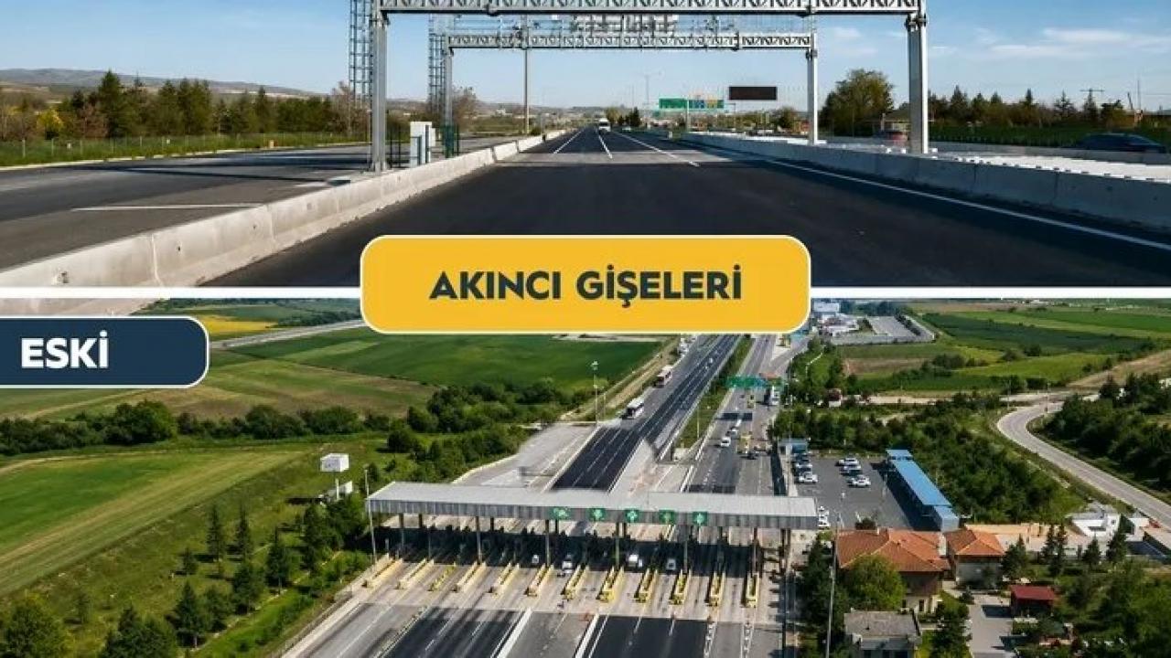 Akıncı Gişeleri tarih oluyor! Serbest geçiş başladı
