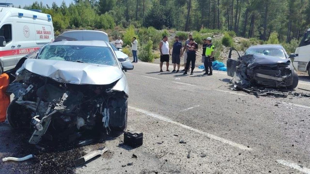 Antalya'da otomobiller çarpıÅtı: 1 ölü, 3 yaralı