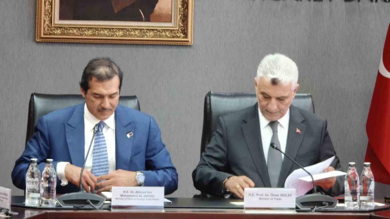 Bakan Bolat, Katarlı Mevkidaşı Al Sayed ile görüştü