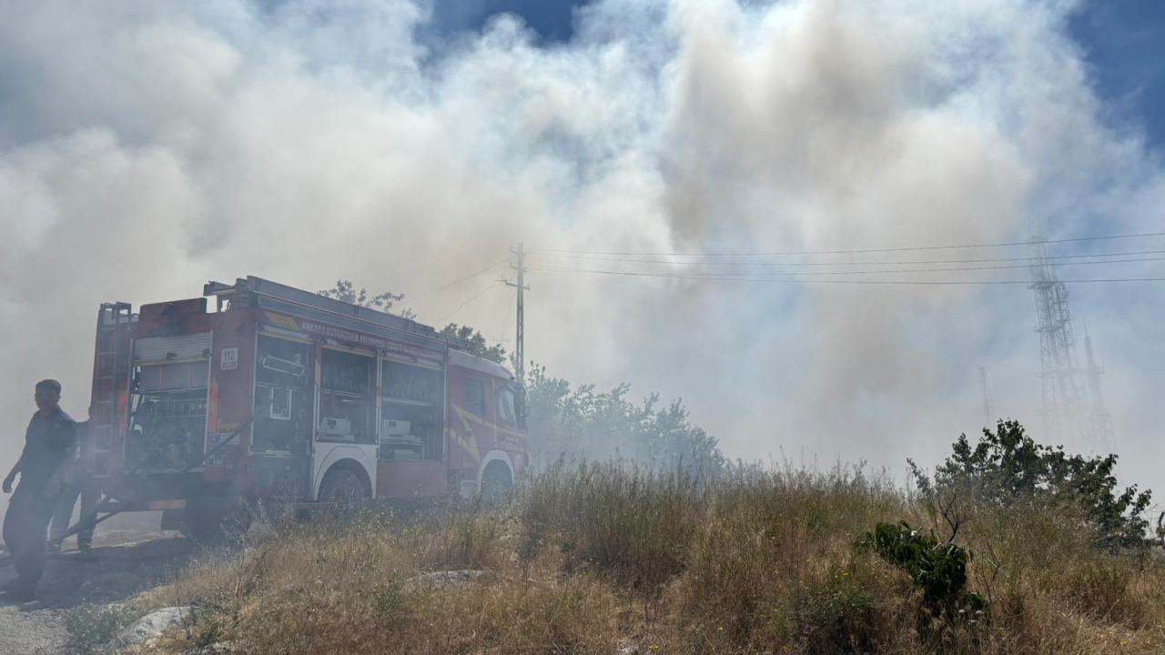 Ankara'da vericilerin bulunduÄu alanda yangın! Ãok sayıda ekip bölgede