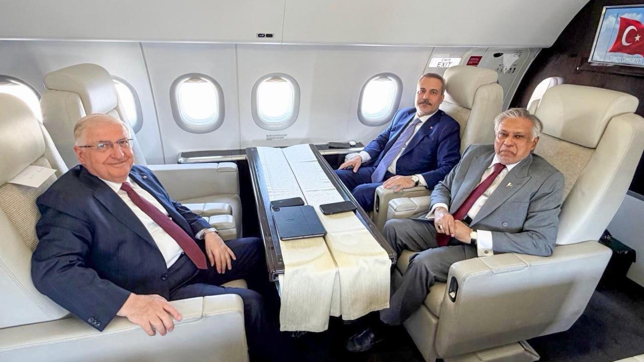 Bakan Fidan ve Güler, BiÅkek'te