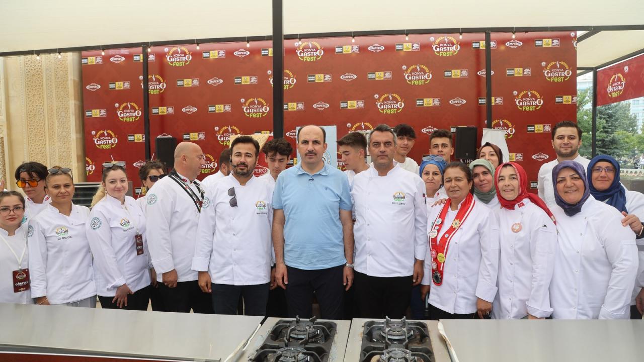 BaÅkan Altay tüm lezzet tutkunlarını 4'ncü Konya Gastrofest'e davet etti