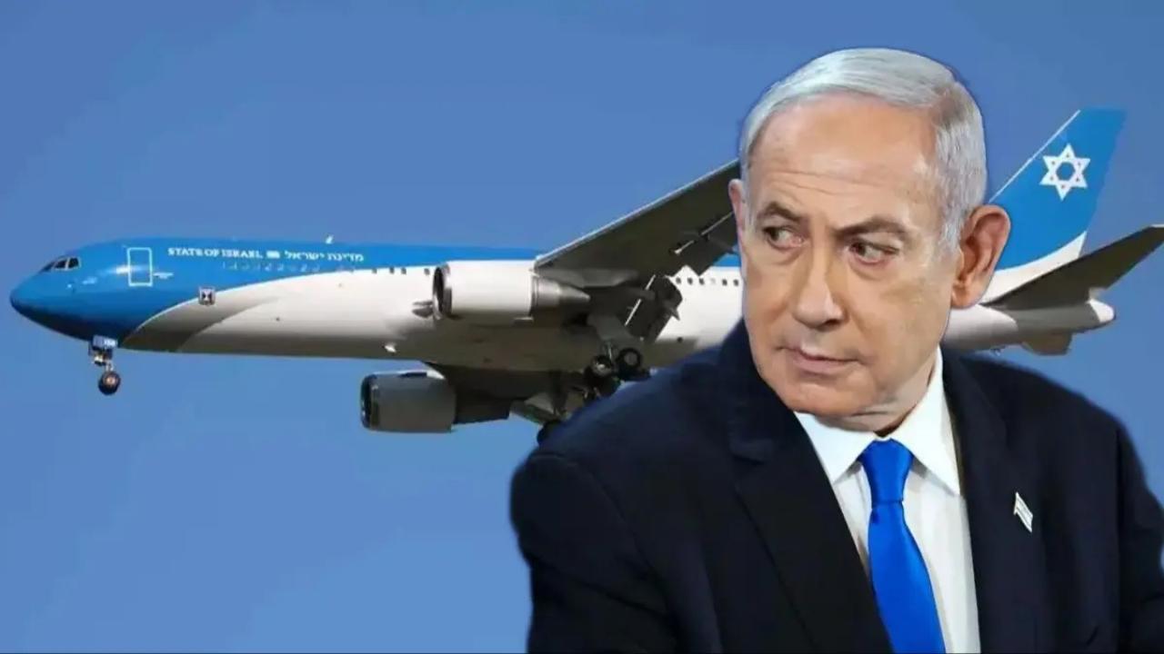 Netanyahu'nun uçağı 3 ülkenin hava sahasını kullandı: Tutuklama kararını uygulamadılar