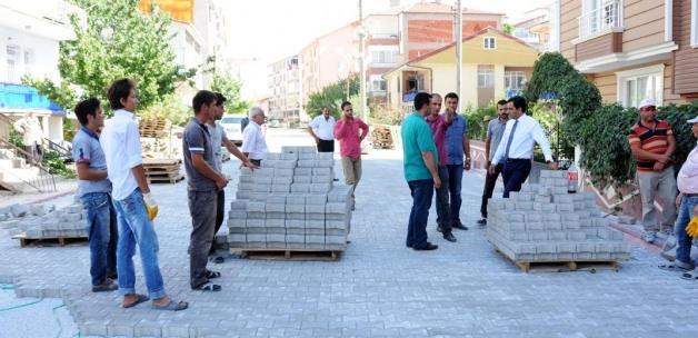 Kırşehir Belediyesi'nin çalışmaları sürüyor