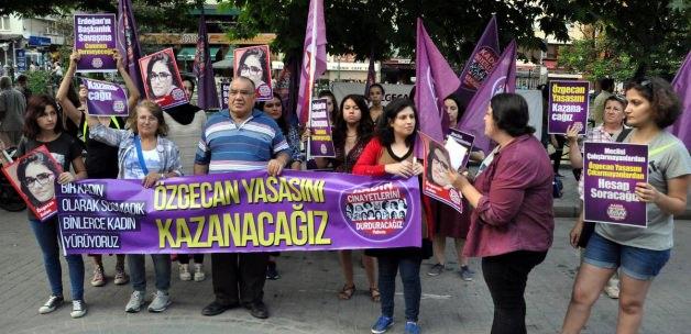 Eskişehir'de kadın cinayetleri protesto edildi