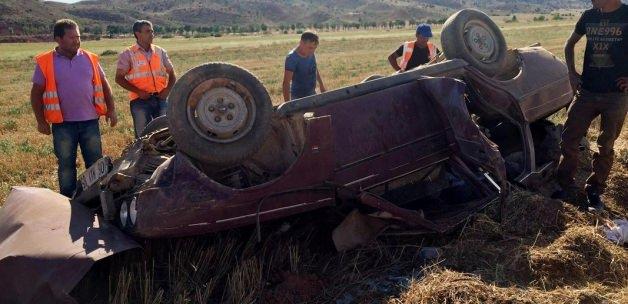 Nallıhan'daki trafik kazası1 kişi yaralandı