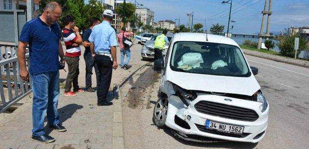 Fatsa'da trafik kazası: 4 yaralı