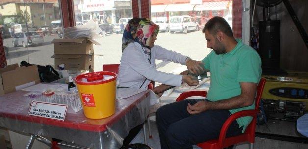 Oltu'da kan bağışı kampanyası