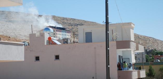 Mardin'de yola döşenen patlayıcının infilak ettirilmesi