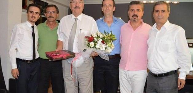 Lüleburgazspor Başkanı Turan'dan, Halebak'a ziyaret