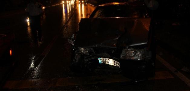 Samsun'da zincirleme trafik kazası: 10 yaralı
