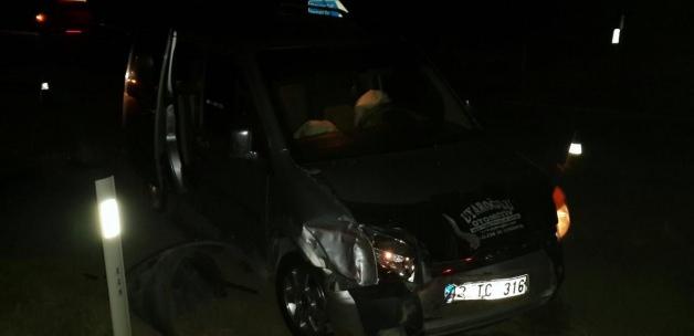 Beyşehir'de 2 ayrı trafik kazası: 2 yaralı