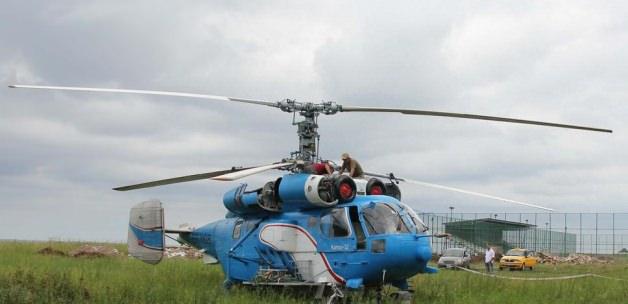 Ukrayna helikopterinin Giresun'a zorunlu iniş yapması