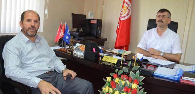 İHH'dan Büyükşehir Belediyesi İtfaiye Dairesi Başkanı'na ziyaret