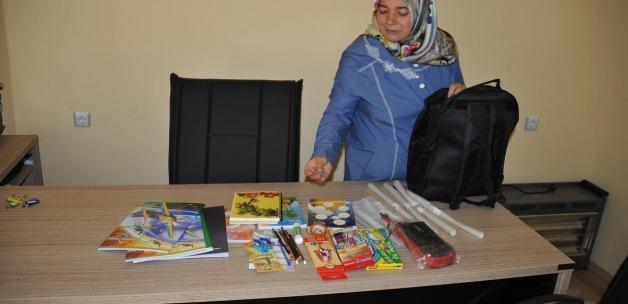 Tokat'ta İHH, 250 yetime kırtasiye malzemesi dağıttı