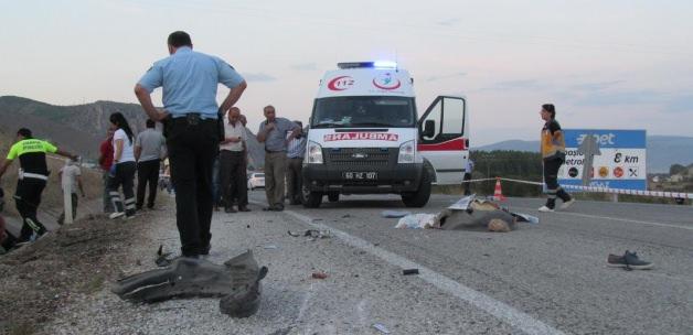 Tokat'ta zincirleme trafik kazası: 1 ölü, 2 yaralı