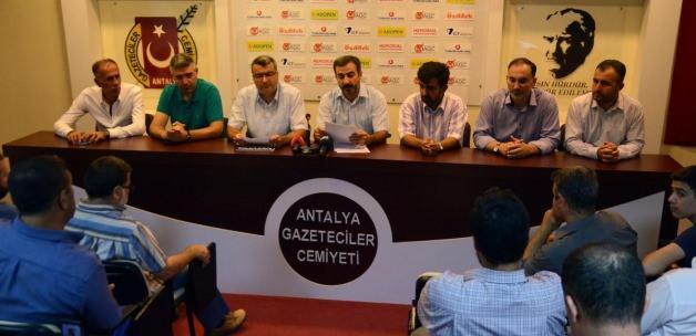 Antalya'da STK'lardan "sağduyu" çağrısı