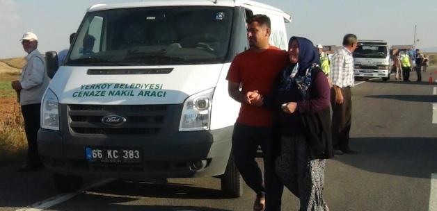 Yozgat'ta trafik kazası: 1 ölü, 4 yaralı