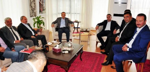 Ziraat odası başkanlarından Milletvekili Turan'a ziyaret