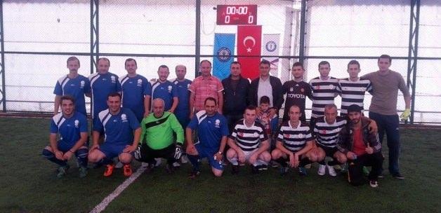 Tekirdağ'da halı saha futbol turnuvası