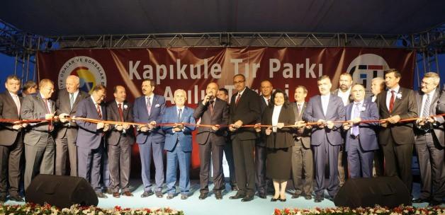 "Kapıkule Tır Parkı" açıldı