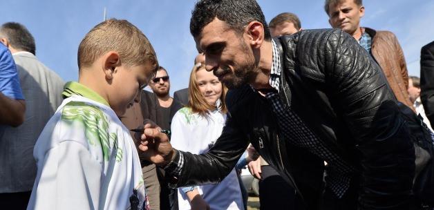 Milli motosikletçi Sofuoğlu, Düzce'de pist açılışına katıldı
