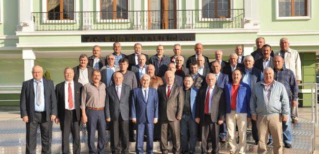GESOB Başkanı Kara, Edirne Valisi Şahin'i ziyaret etti