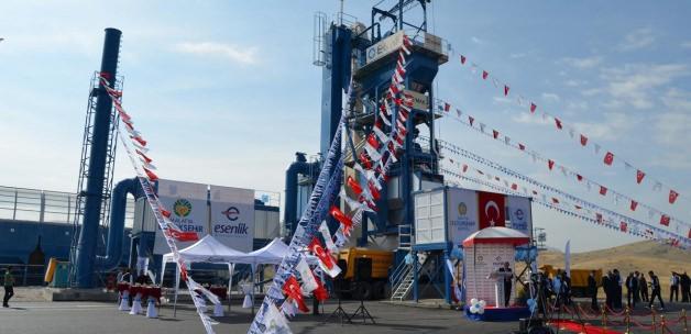 Malatya'da asfalt plenti tesisi açılışı