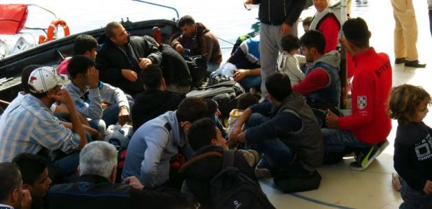 Ege Denizi'nde 51 sığınmacı yakalandı