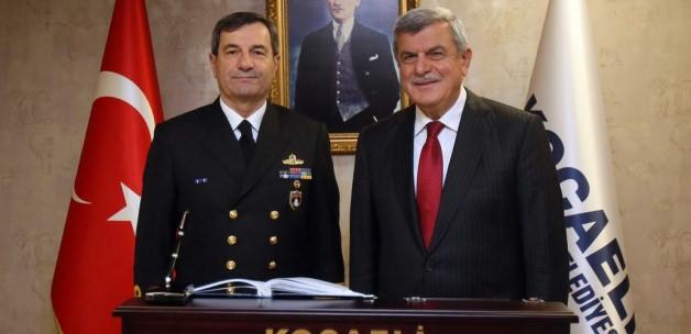 Kocaeli Büyükşehir Belediye Başkanı Karaosmanoğlu'na ziyaret