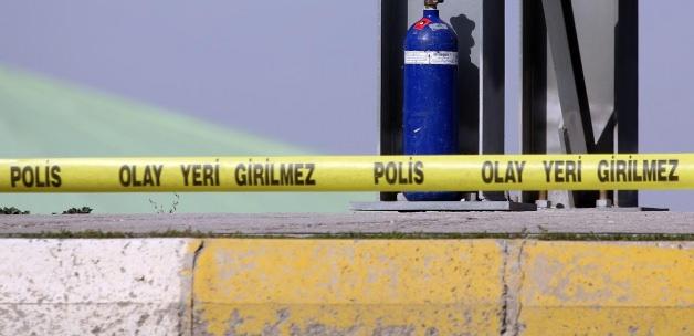 Erzurum'da "şüpheli oksijen tüpü"