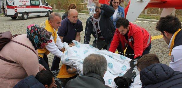 Oltu'da trafik kazası: 1 yaralı
