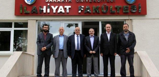Zerqa Üniversitesi Rektörü'nden SAÜ İlahiyat Fakültesi'ne ziyaret