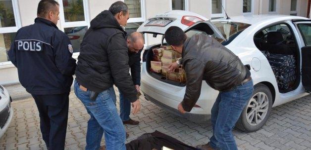 Ankara'da 6 bin 900 paket kaçak sigara ele geçirildi