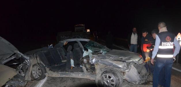 Isparta'da trafik kazası: 3 yaralı