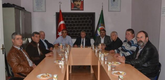İpsala Ziraat Odası Başkanı Darcan'dan Şaylan'a ziyaret