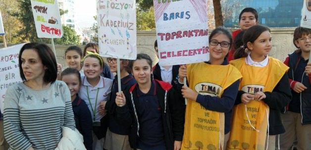 Bursa'da "Toprağa Saygı Yürüyüşü"