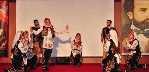 NKÜ'de halkoyunları gösterisi düzenlendi