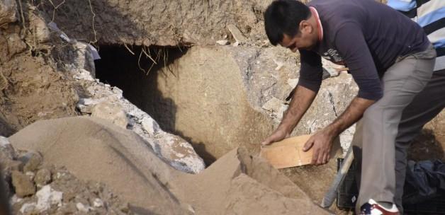 Bodrum'da inşaat kazısında antik mezarlara rastlandı