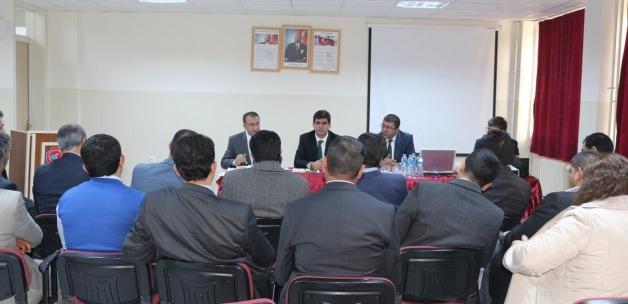 Erciş'te akademik başarıyı artırma toplantısı