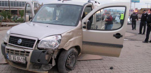 Manisa'da trafik kaza: 6 yaralı