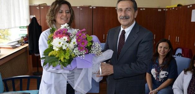 Başkan Ataç'tan mezun olduğu okula ziyaret