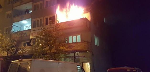 Türkeli'nde ev yangını