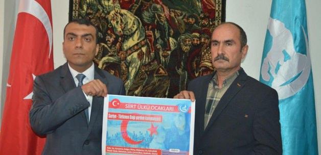 Siirt'te Bayırbucak Türkmenleri için yardım kampanyası