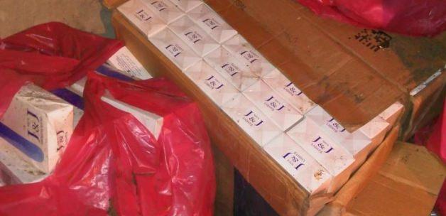 Bingöl'de 15 bin paket kaçak sigara ele geçirildi